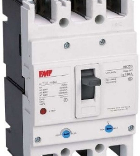 Interruptor MCCB serie T10-H, 3P Regulable 20A -25A (50/35kA -230V - 35/25kA - 400V) Marca FMF