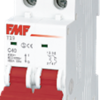 Mini Breaker termomagnético serie T19 1X10A, (6KA / 415V) (C) marca FMF