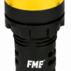 Piloto indicador LED serie L05 110V Amarillo (Ø22mm) Marca FMF