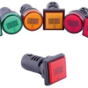 Piloto indicador LED serie L05 110V Verde Marca FMF