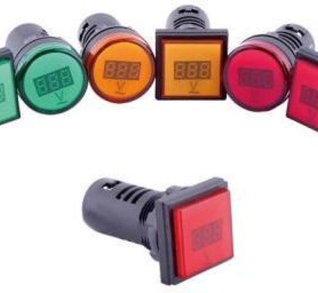 Piloto indicador LED serie L05 110V Verde Marca FMF