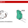 Relé de impulso o telerruptor 16A 1NO 1P 1 Modulo 130VAC Marca FMF