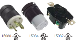 Tomas y clavijas industriales de seguridad ¼ de giro nema Marca EBCHQ