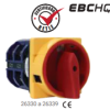 Interruptores rotativos para candado (4 polos) Marca EBCHQ