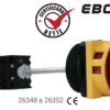 Interruptores rotativos para puerta (3 polos) Marca EBCHQ