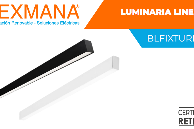 Luminaria led colgante T5 40W Marca Lexmana