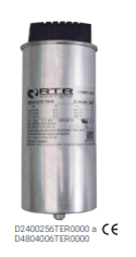 Condensadores para corrección factor de potencia serie dwcap Marca RTR