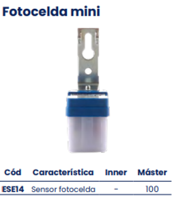 Fotocelda mini Marca Mercury