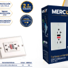 Toma gfci 20a blanca Marca Mercury