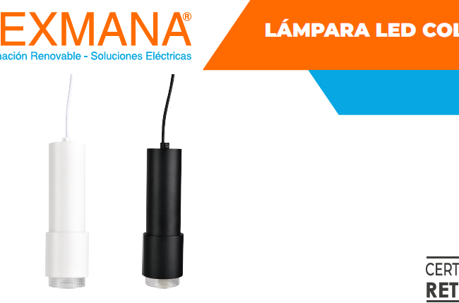 Lámpara led colgante Marca Lexmana
