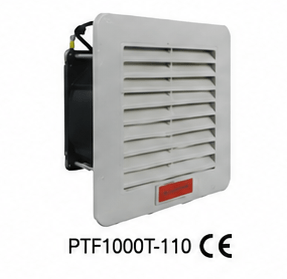 Ventilador con Filtro para Gabinete Eléctrico IP54, 110 VAC, 30 m³/h Marca Plastim