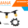 Extensión portalámparas ramal exterior Marca Lexmana