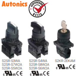 Selectores de muletilla ø 22mm Marca Autonics