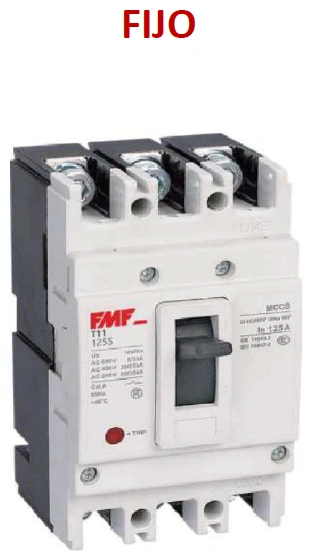 Breaker caja moldeada 3P 63A Marco 125A Marca FMF