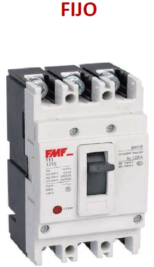 Breaker caja moldeada 3P 225A Marco 250A Marca FMF