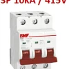 Mini breaker termomagnético 3P 250A Marca FMF