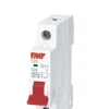 Mini breaker termomagnético 1P 63A Curva C Marca FMF