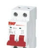Mini breaker termomagnético 2P 20A Curva C Marca FMF