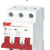 Mini breaker termomagnético 3P 10A Curva C Marca FMF