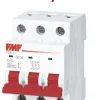 Mini breaker termomagnético 3P 25A Curva C Marca FMF