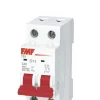 Mini breaker termomagnético DC 2P 25A Curva C Marca FMF