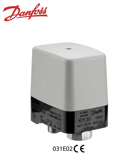 Presostatos serie cs TPST (3 polos) AC3: 12A/220-415V 9A/600V Marca DANFOSS