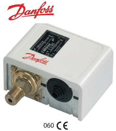 Presostatos serie kp/kpi SPDT (NA+NC) AC1:16A / 400V Marca DANFOSS