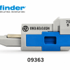 Módulo porta fusible para interfaces modulares 110 - 240VAC Marca FINDER