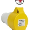 Toma aérea Plug IEC IP44 / 16A / 2P + T / 200-250V Marca EBCHQ
