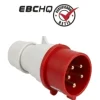 Clavija Tipo Plug IEC IP44 / 32A / 2P + T / 200-250V Marca EBCHQ