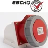 Toma sobreponer Tipo Plug IP67/ 63A/ 3P + T/ 380-415V Marca EBCHQ
