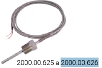 Sensores de temperatura bulbo recto 10cm Marca  Pixsys