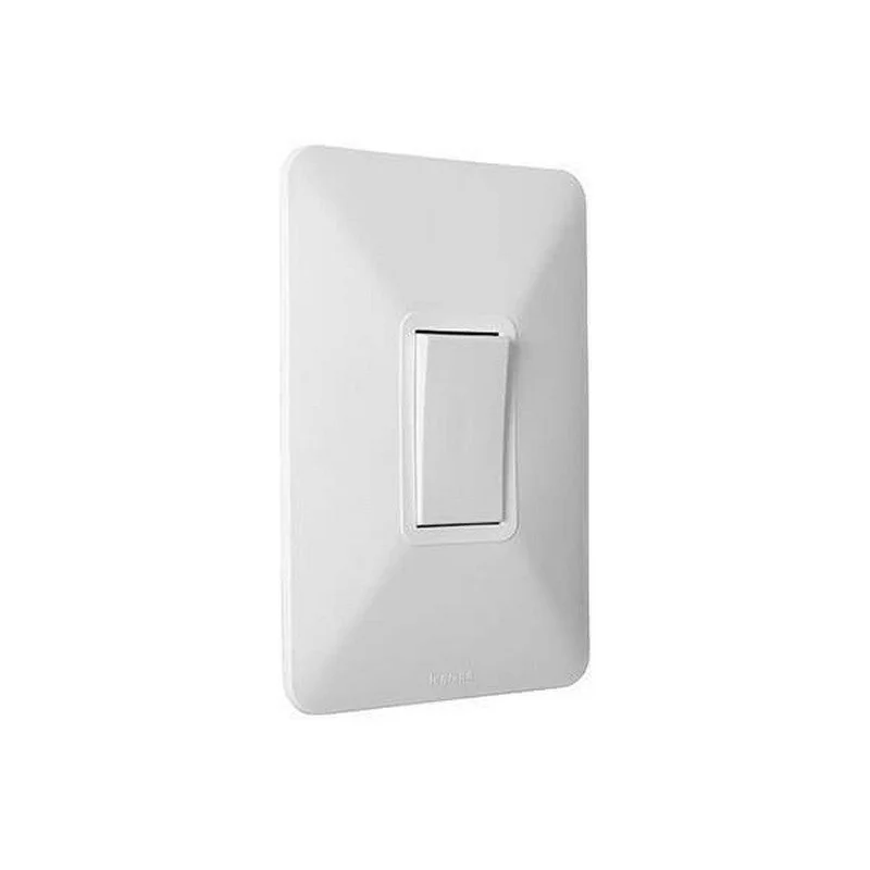 Interruptor elite sencillo blanco Marca Legrand