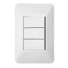 Interruptor elit conmutable triple blanco Marca Legrand