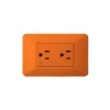 Toma elit doble c.p t.aisl naranja Marca Legrand