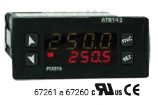Controles de procesos digitales 24 - 230V AC / DC 50/60Hz Marca  Pixsys