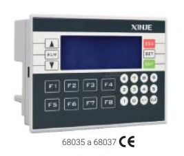 PLC + HMI Integrado ZP2-18RT 10E/8S 24VDC Marca XINJE