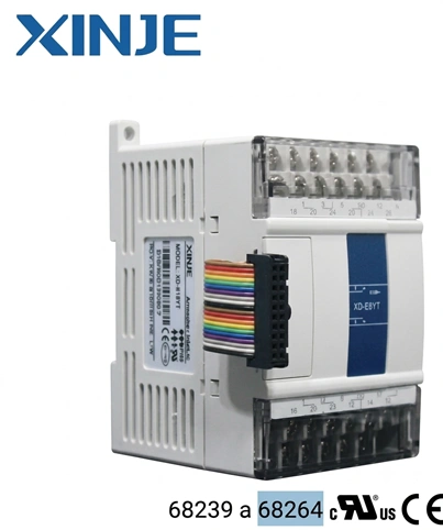 Módulos de expansión para plc serie xd 6 canales PT100 precisión 0.1ºC Marca XINJE