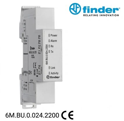 Módulo interfaz de comunicación cableadas 24VAC/DC Marca FINDER