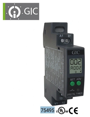 Controlador temporizador digital multifunción (slim) Marca GIC