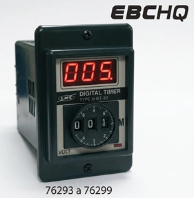 Controlador temporizador digital al trabajo 999min 220VAC Marca EBCHQ