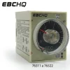 Temporizadores analógicos al trabajo 50X40 mm 220VAC Marca EBCHQ