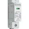DPS Tipo 2 Monopolar 120 VAC / 150 VDC 15 kA con Contacto Remoto Marca Finder