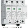 DPS Tipo 2 Tripolar + Neutro 230 VAC 20 kA Marca Finder