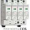 DPS Tipo 2 Tetrapolar 120 VAC / 150 VDC 15 kA con Contacto Remoto Marca Finder