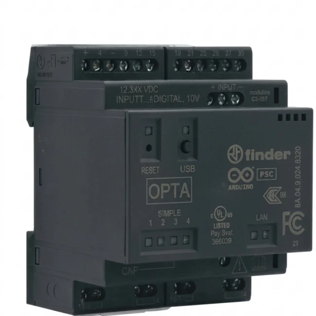 Relé programable serie opta 12 - 24VDC Marca FINDER