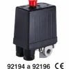 Presostato para Aire 80-115 PSI 4 Vías Conexión 1/4" NPT Marca EBCHQ