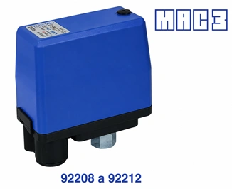 Presostato para Agua 30-50 PSI Conexión 1/4" NPT Marca MAC3