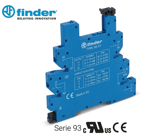 Base para relevo slim 5 pines Marca FINDER