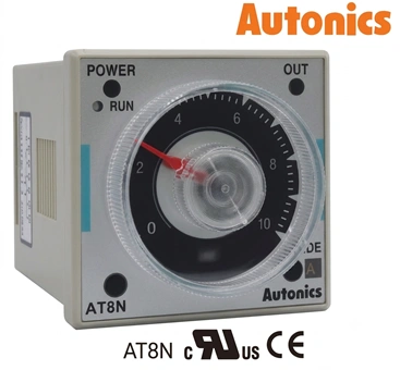Controlador temporizador analógo multifunción 100 - 240VAC 50/60Hz / 24 - 240VDC Marca AUTONICS